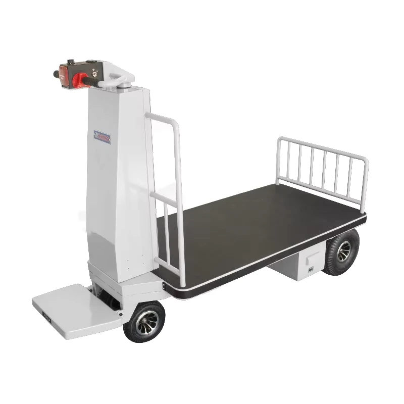 NK 118 Electric Flat Car 500KG Heavy Duty Motorized Platform Cart Hand Cart Trolley Storage Tools Industrial Use