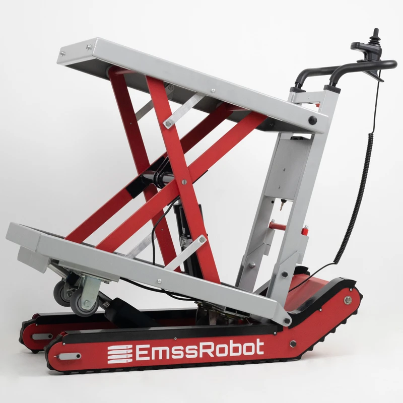 Nano X Heavy Duty Hydraulic Scissor Lift Trolley Hand Carrier Truck Stair Climber 300kg Load Capacity Lithium OEM