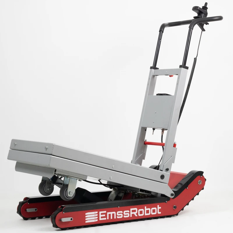Nano X Portable Electric Metal Utility Cart Foldable Aluminium Wheelbarrow Four Wheel for Forklift