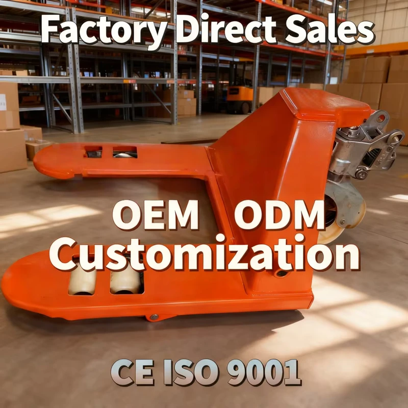 Narrow Heavy Duty 2.5T 3 Ton 550x1200mm Hydraulic Pallet Truck for UK Market