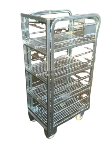 New Arrival Metal Aluminium Storage Cage Roll Container