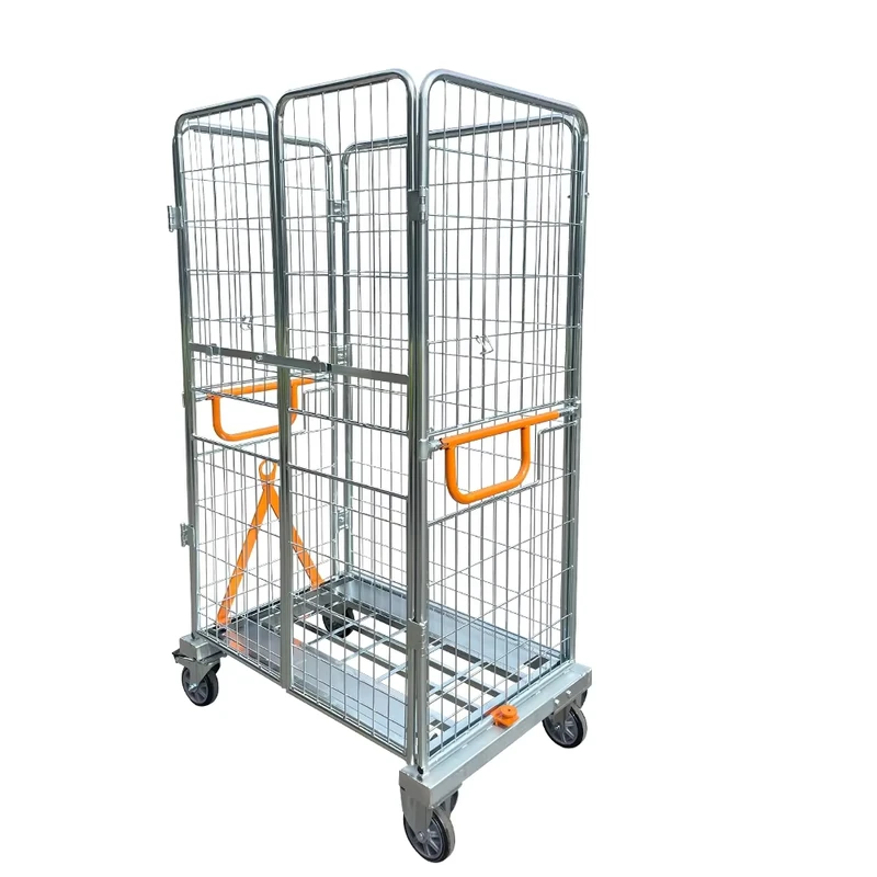 New Cage Trolley with Traction Device