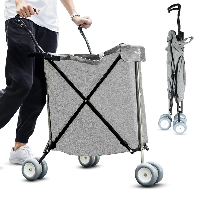New Design Factory Price Lightweight 84L Trolley Supermarket Shopping Trolley
