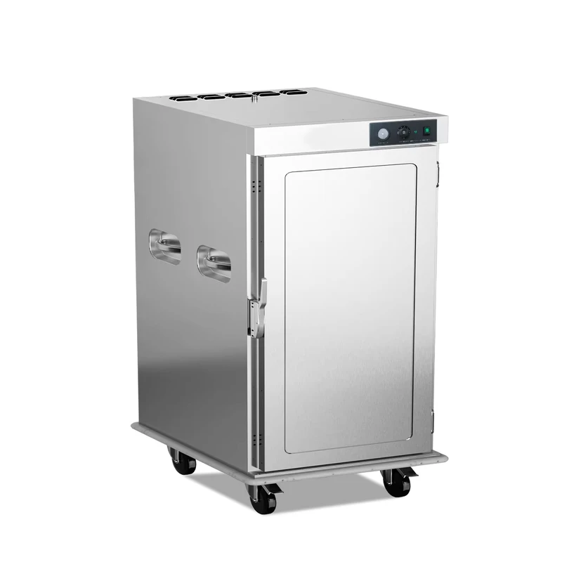 New Design High Capacity Efficient 6 Trays Commercial Banquet Food Insulation Display Stainless Steel Eco friendly Warmer