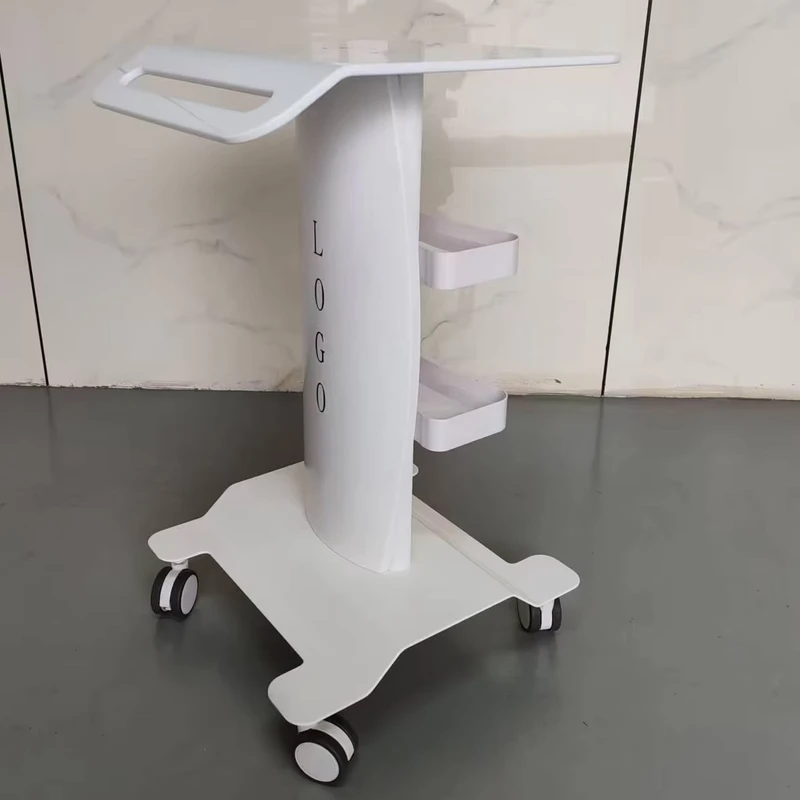 New Design Modern Stainless Steel Trolley Carts Beauty Facial Spa Machine Equipment Shell Hardware Ironware for Salons Gyms