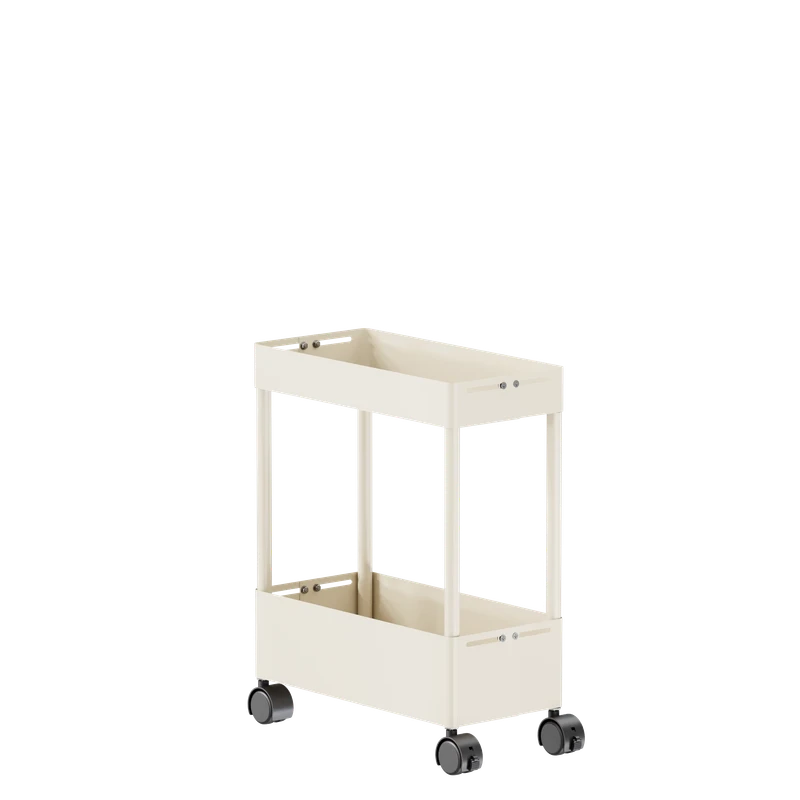 New Design Multifunctional Storage Rack 360° Mobility Storage Shelf Multi layer Easy Cleaning Kitchen Storage Cart