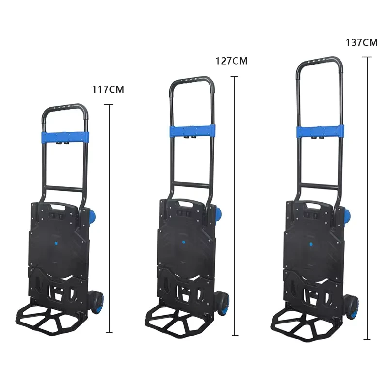 New Developed Improved Patent 2 in 1 Platform Cart 300 Pound Capacity Multi Position Heavy Duty Folding Hand Dolly