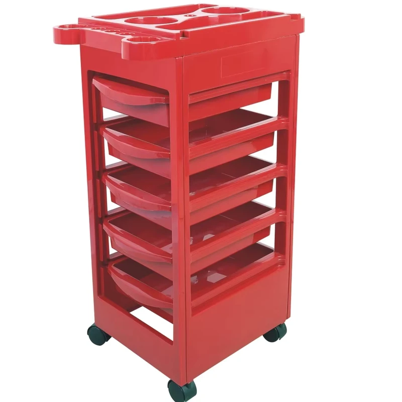 New Material Beauty Salon Trolley Cart Hair Salon Trolley Hairdressing