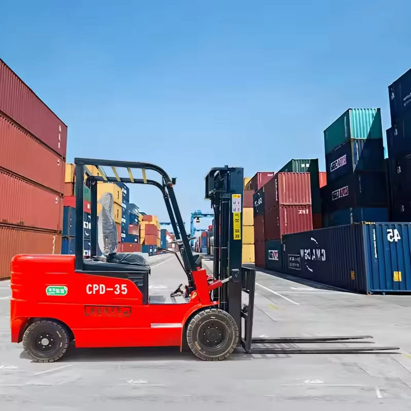 New Pattern Manual Operated Electric Forklift 1.5ton 3ton Stacker 3m Lifting Height 4WD Restaurant Use 60V 7h