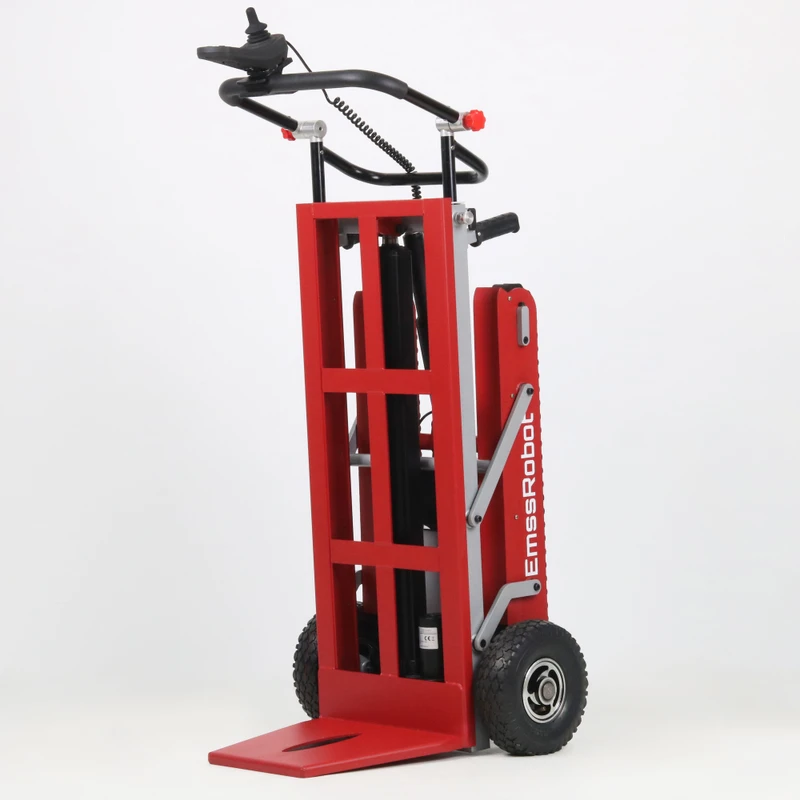 OEM CE Certified Aluminum Alloy Electric Hand Truck Portable Foldable Stair Climbing Platform Trolley 250KG