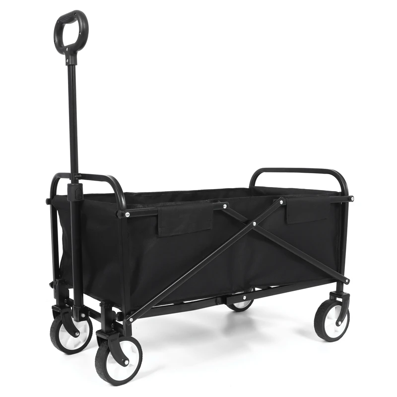 OEM Customizable All Terrain Transport Trolley Collapsible Utility Folding Wagon Camping Cart