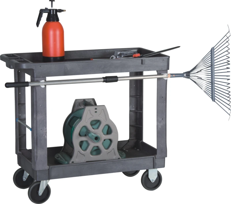 OEM Four-Wheel Industrial Multi-Purpose Mobile Workbench Plastic Utility Cart for Mechanical Work Technicians Good Quality