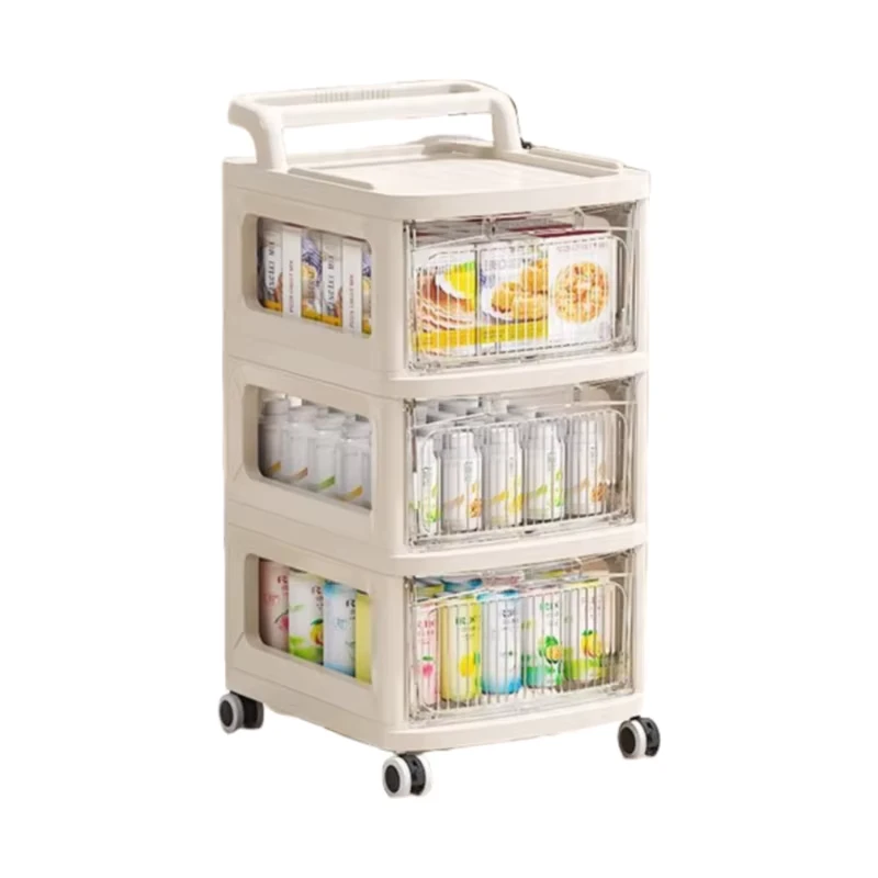 OEM ODM Household Plastic Storage Box Removable Storage Cabinet Home Storage Bins Trolleys Drawers