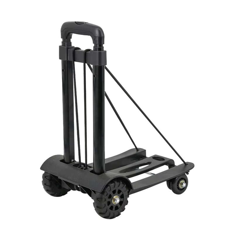OEM ODM Mini Small Foldable and Portable Platform Hand Carts Trolleys Luggage for Cargo or Luggage Transportation