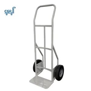 OEM Steel Platform Solid Rubber Wheel Hand Trolley Tool Cart for Storage and Transportation