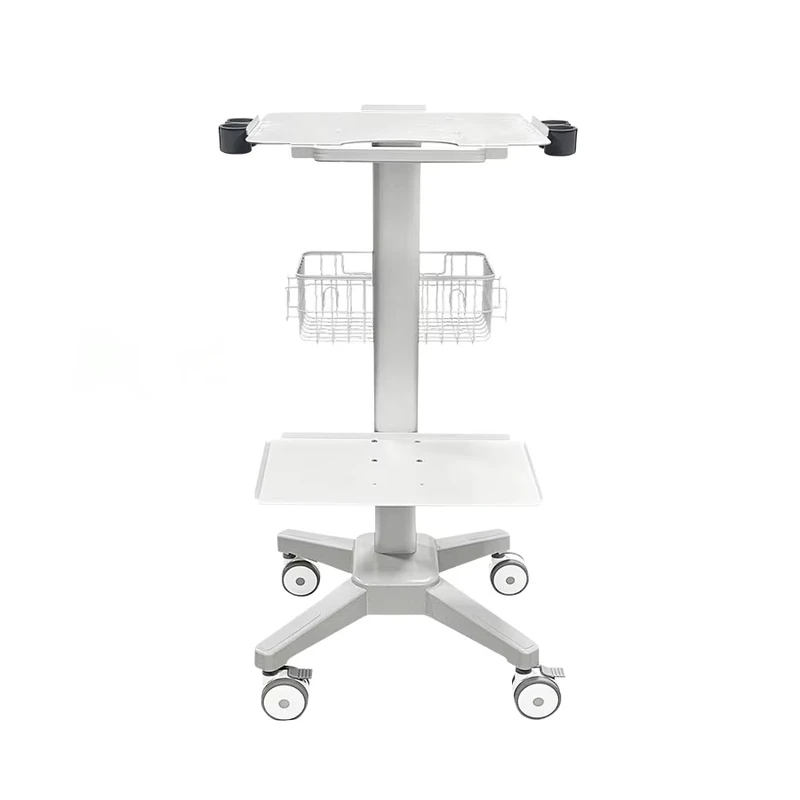Optional Model Ultrasound ECG Trolley Castors Mobile Electrosurgical Unit Trolley General Monitor Trolley Hospital