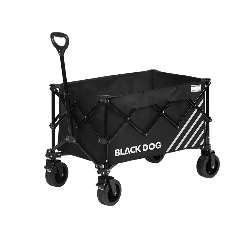 Outdoor All Terrain Gathering Camping Vehicle Portable Folding Cart Stall Car Picnic Large Capacity
