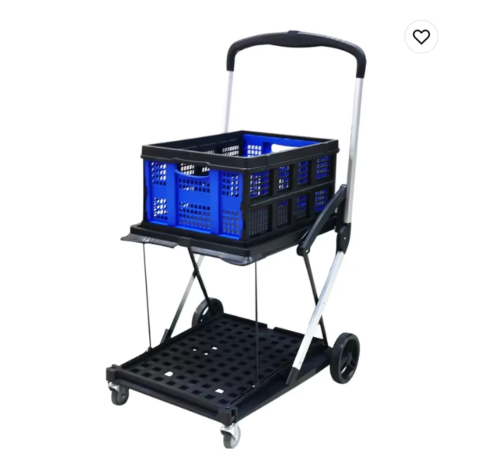 Outdoor Beach Camping Wagon Customizable OEM Four Wheel Trolley Cart with Platform Structure