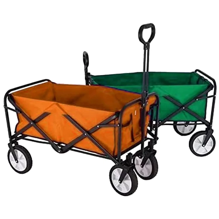 Outdoor Camping Trailer Camp Trolley Cart Shopping Stall Cart Off Road Wheel Multi Purpose Camping Carts