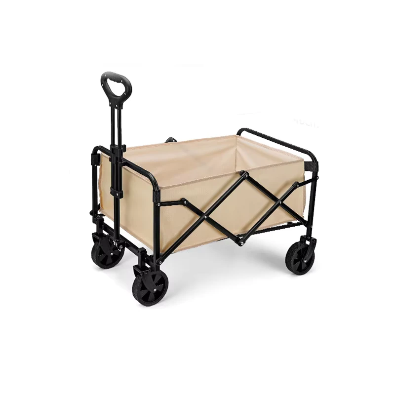 Outdoor Foldable Tool Carts for RV Tourism Camping Rolling Container Customizable OEM Support