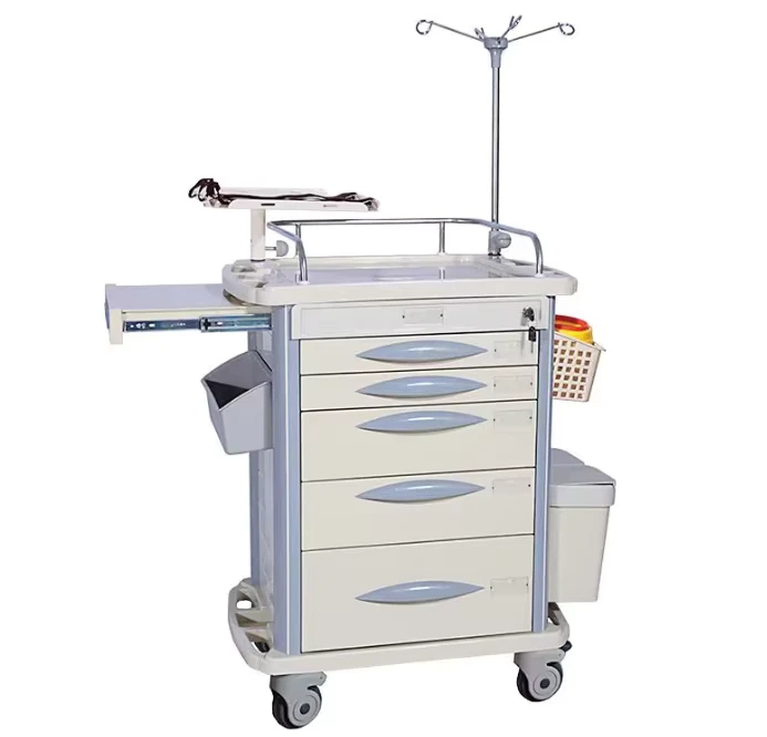 Outdoor Medical Clinic Trolley Medical Care Cart Emergency Center Medical Trolley Nurse Tool