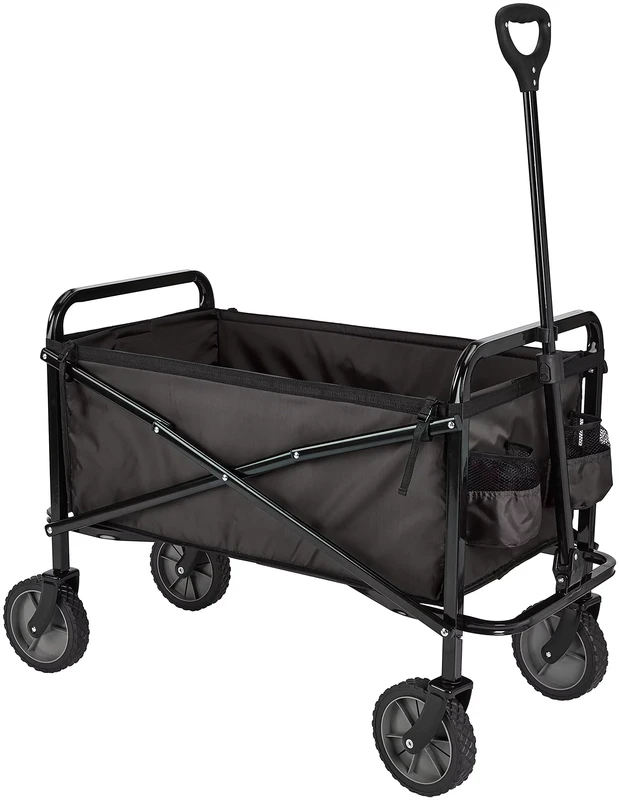 Outdoor Picnic Beach Camping Wagon Cart Trolley Garden Trail Foldable Collapsible Folding Wagon