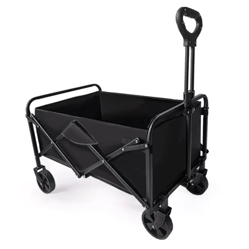 Outdoor Picnic Camping Utility Folding Trolley Wagon Cart for Garden Beach Shopping