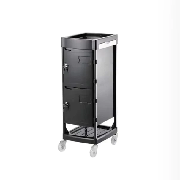 Oversized capacity Beauty salon cart can be locked equipment four wheels