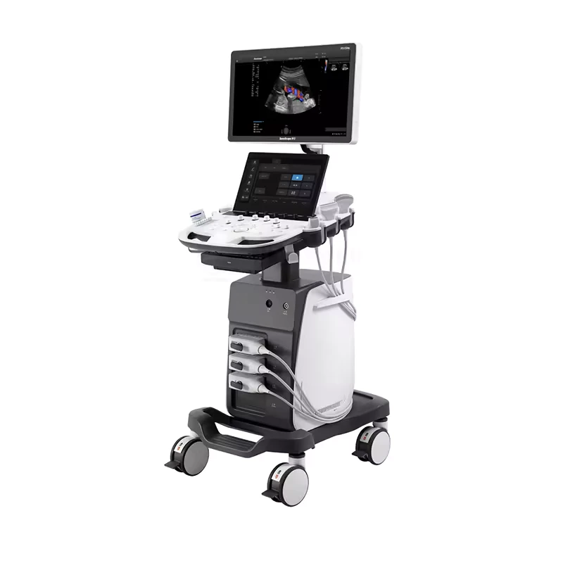 P9 Elite Trolley Ultrasound System Color Doppler 3D 4D System with WiFi Bluetooth with Large Capacity Battery