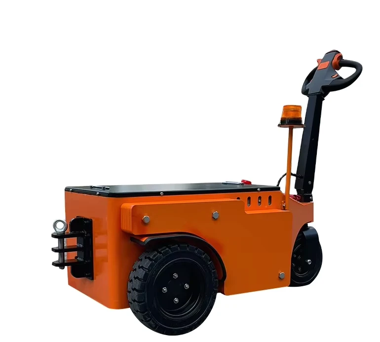 PL60 6 TON Electric Tractor Hand Pulled with Small Tow Electric Powered Trailer Mover Trolley for Restaurant Industries