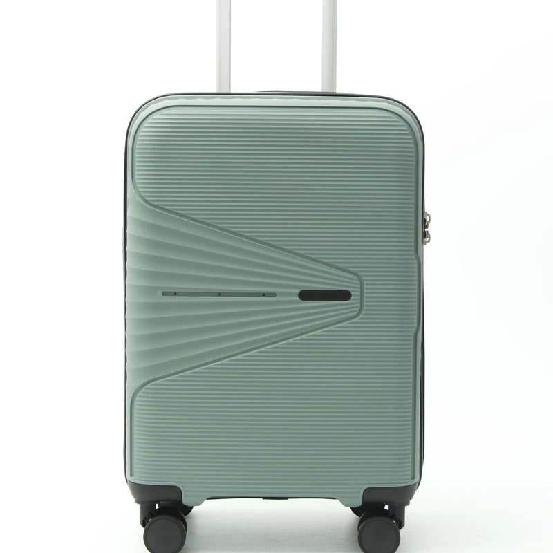 PP Material Luggage Lightweight Durable Spinner Wheels Travel Suitcase