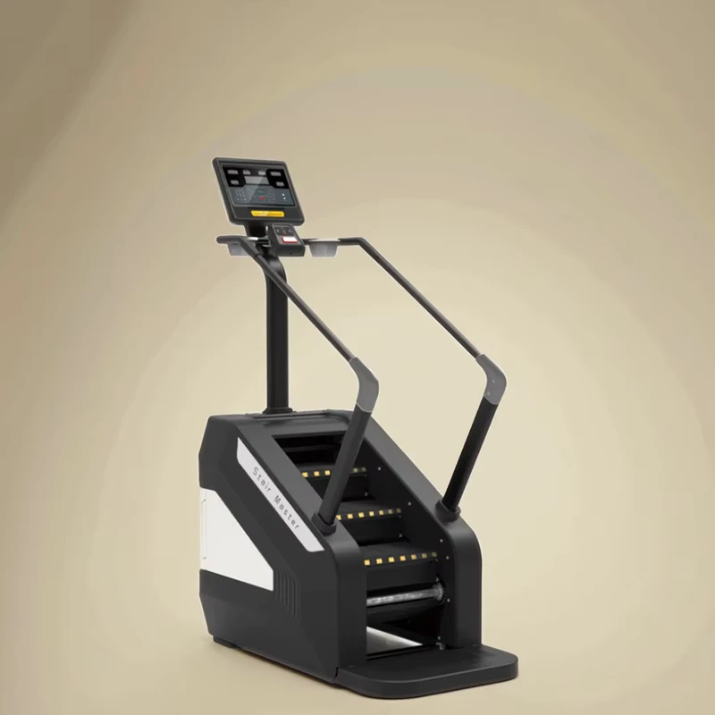 PR002 Electric Commercial Steel Step Stair Climber Machine Durable Adjustable Hand Trolley Eco Friendly Leg Training