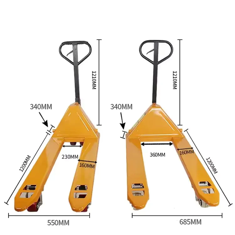 Pallet Truck Repair Manual 2.0 Ton Pallet Jack Forklift Hydraulic Hand Pallet Fork Lift Truck Trolley