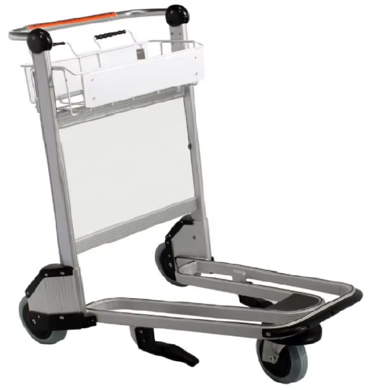 Passenger Suitcase Baggage 3 Wheels Aluminum Trolley