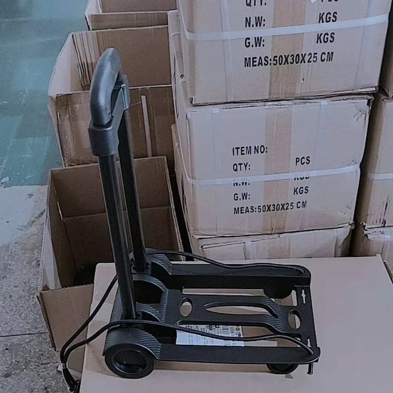 Personal Portable Hand Trolley Folding 2 Wheel Platform Shopping Cart