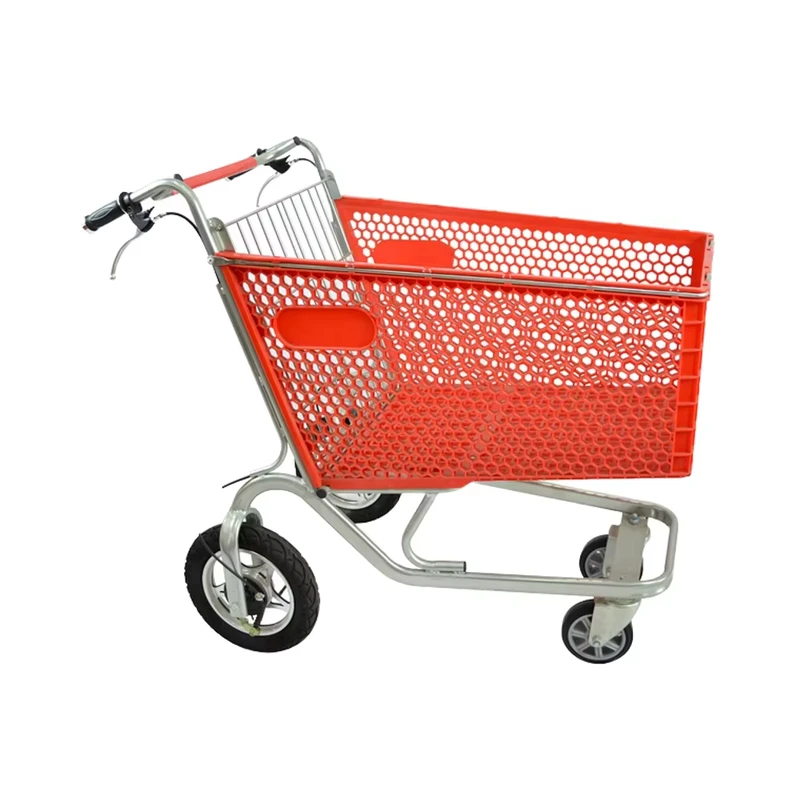 Plastic Trolley Large Capacity Heavy Duty Different Customized Color Durable Delivery Trolley Factory Price