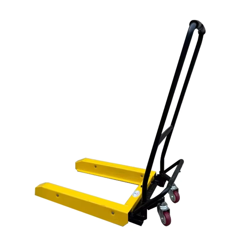 Plate Truck Container Transport Cart Hand Manual Mini Turnover Box Cart Truck Box Trolley For Transport