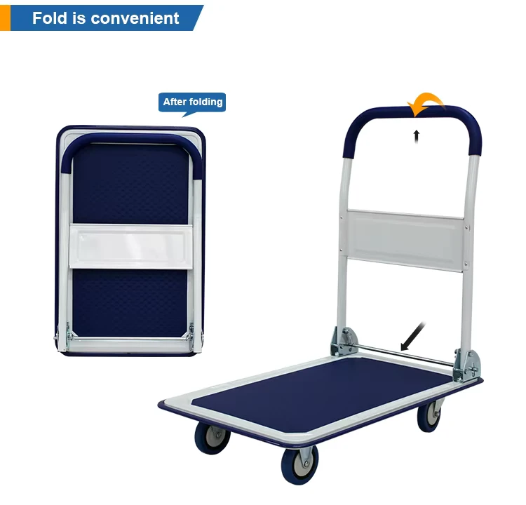 Platform Hand Trolley Folding Widely Used