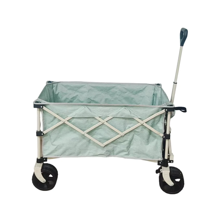 Portable Collapsible Push Cart for Home and Office Use