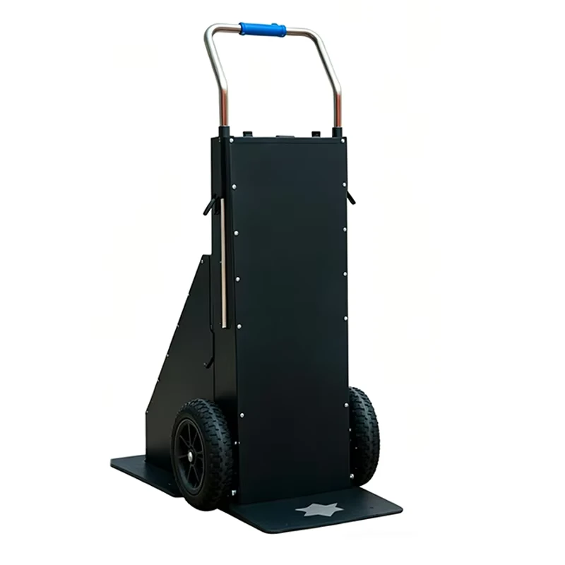Portable Electric Stair Climbing Trolley Cart Motorized Lithium Battery Hand Truck Machine Service Equipment