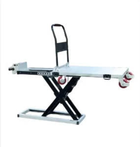 Portable Hydraulic Electric Battery Powered Four wheel Truck Mounted Forklift Lift Platform Scissors Lift 200 300kg