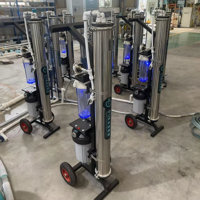 Portable Mobile Ro Machine Desalination Portability for Window Cleaning Machine Reverse Osmosis System Washing Solar Panels
