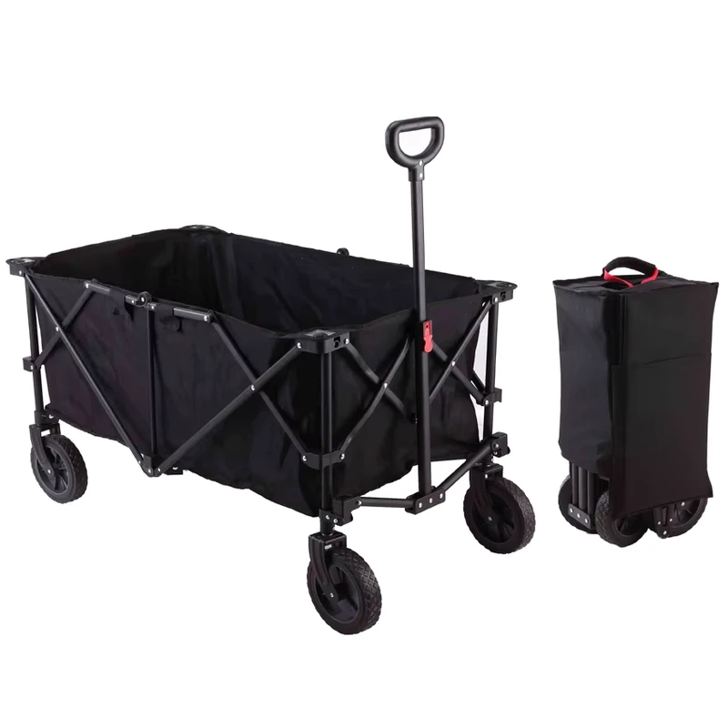 Portable Outdoor Camping Trolley for Beach Garden and Beyond All Terrain Outdoor Camping Trolley Garden Wagon