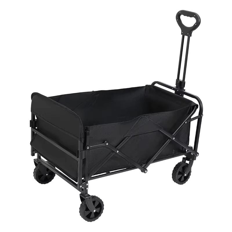 Portable Outdoor Travel Trolley Multifunctional Foldable Camping Travel Cart Garden Large Capacity