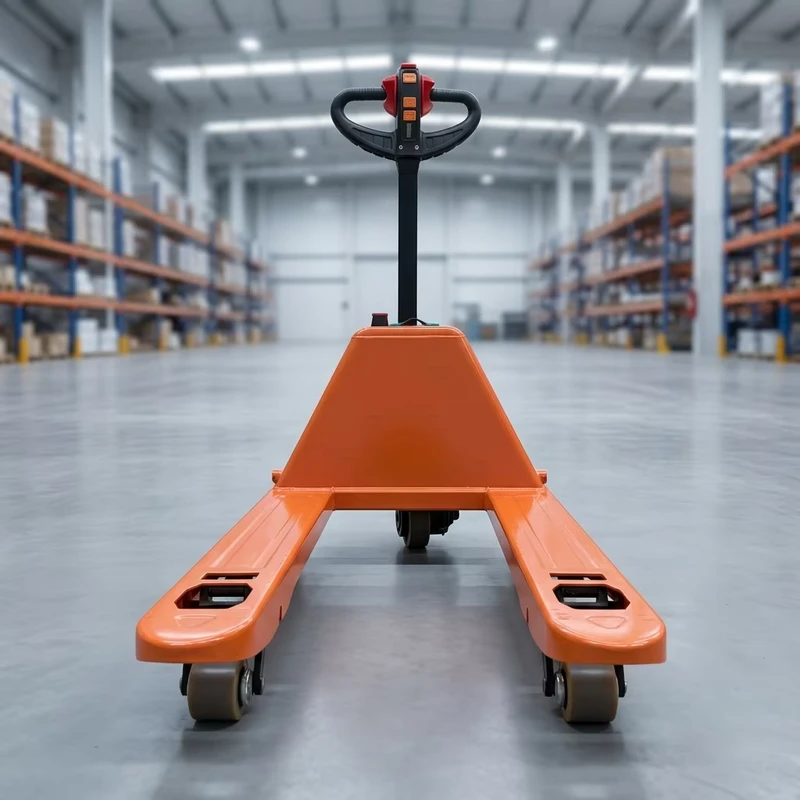 Portable Pallet Truck 2ton Pallet Truck with Lithium Battery 2000kg Economic Pallet Truck Warehouse Equipment