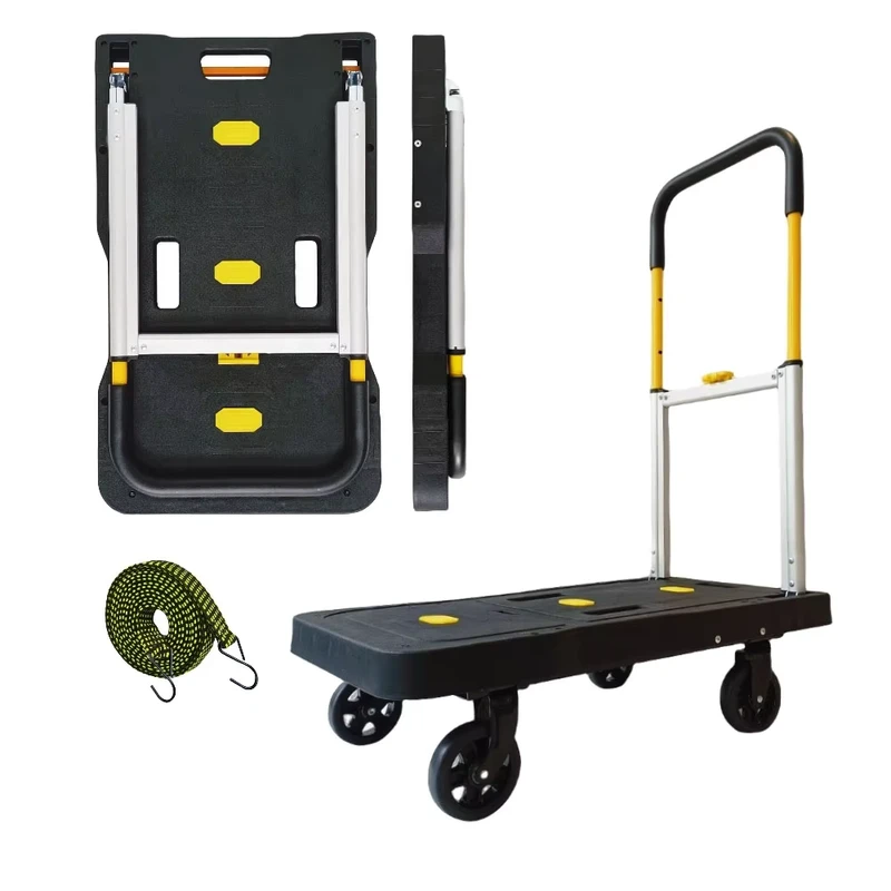 Portable Platform Trolley for Load Capacity 150kg Fully Folding Hand Truck