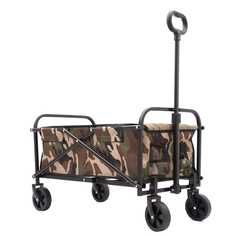 Portable Roll Container Trolley Cart for Beach Camping