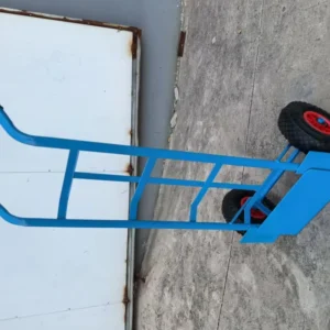 Portable Steel Hand Truck with Double Grip Handle Foldable Cart Trolleys