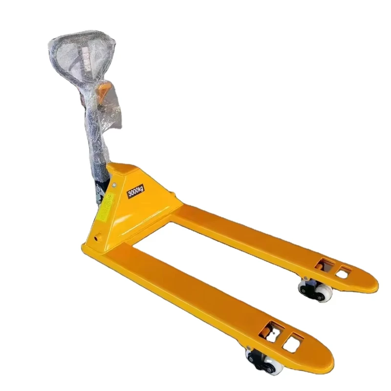Portable Warehouse Hand Hydraulic AC Pump Truck Forklift Manual Hydraulic Lift Truck Storage Pallet Truck