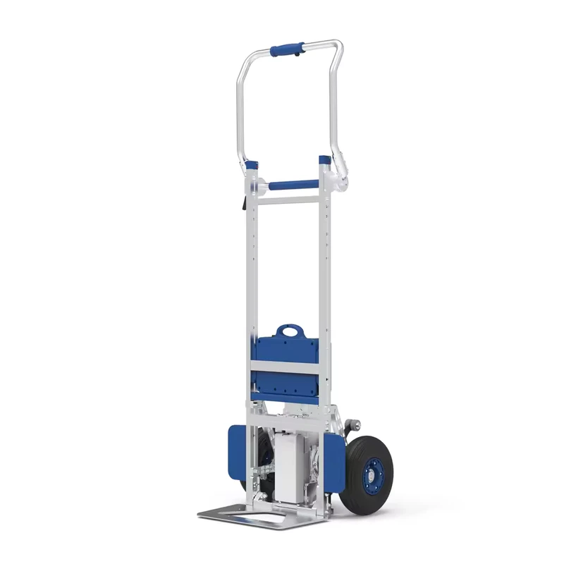Powered Electric Stair Climber Trolley Climbs Electric Stairs Folding Moving Cart Multi Functional Hand Trucks